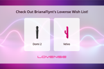 My Lovense wishlist 🥰