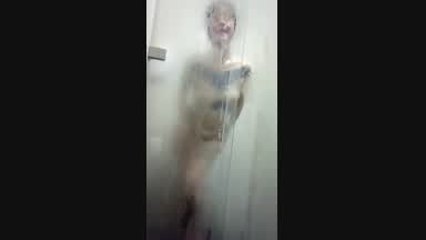 In the shower 3