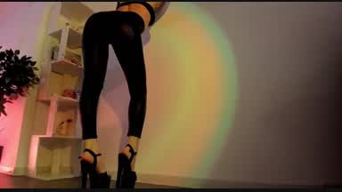 A combo of my ass, hot dancing, and sexy legs