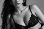 Black lingerie and jewelry