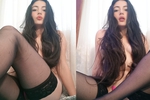 The horny girl wants milk