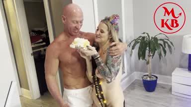 Kora Shares her Gangbang Dick Cake