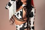 Cowgirl in sexy lingerie!!