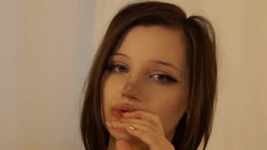 my face close up