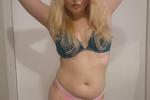kassandra grant โ Turqoise Bra with Pink Thong Set