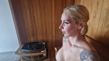 3er 🥵🔥Sauna Nyphomaninen wollen Sperma 💦 Fremde