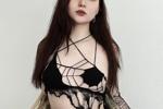 moth gothic web outfit <3