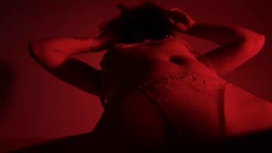 Sexy tease in lingerie