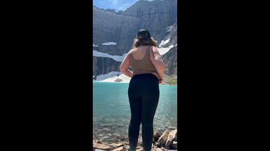 Big juicy ass in the mountains :)