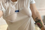 blusa mojada