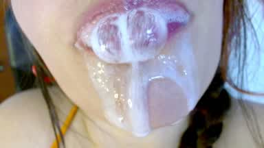 Very wet mouth to feed you