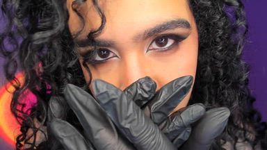 mistress amber smith (independent exclusive femdom model) — Stare into my eyes... 🖤 Black Latex Glove & Voice