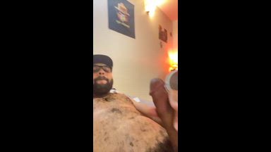 I show face and dick while i cum