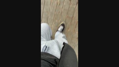 Horny in the street - Joven Bisexual