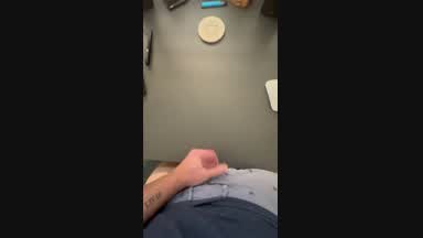 Cumshot on my Desk
