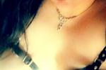 Strapped tits