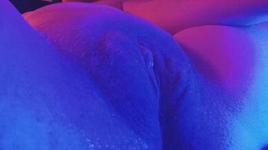 Pumping my big clit and jerk it off