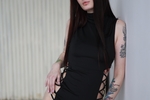Lady in black