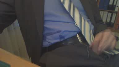 Cum on work