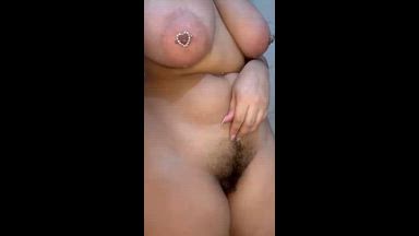 Shaved hairy pussy