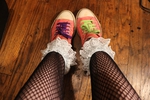 lace sissy socks