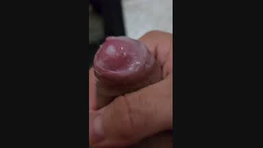 Playing with my cum 🔥