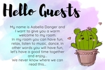 Welcome