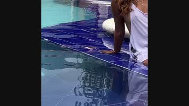 Hot and sunny day inside the pool, New photo secti