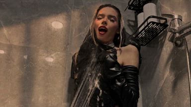 With your nun:In the shower