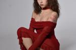 Girl in red