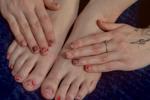 mevis ;) gtm 22:00- 4:00 6:00 (wed, thu, fri, sat, sun) — My Halloween manicure and pedicure🎃