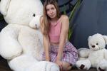 Photo with my polar bear, I love him very much 💖