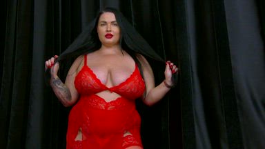 Sexy red outfit :)