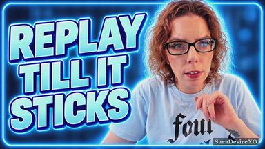 REPLAY UNTIL IT STICKS — Rule Following JOI Gooner