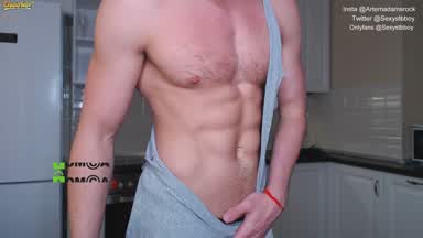 Ripping off my shirt