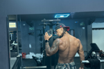 IN THE GYM!
