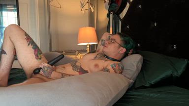 POV Waking Up To Your Trans Boyfriend Masturbating
