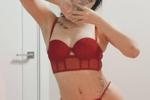 Ah, this my hot red underwear