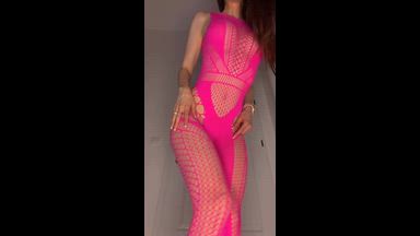 goddess taylor โ fishnets on my naked body
