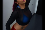 posing in pubic