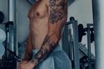 in the shower