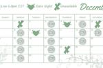 DECEMBER SCHEDULE
