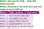 my top lovers
