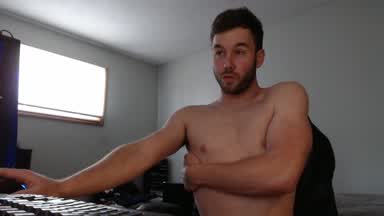 Moaning and super fast jerking til I cum !