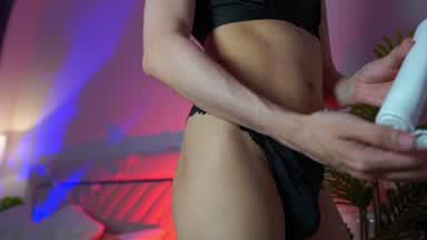 Cream on my ass