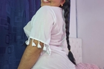 Gaby with braids