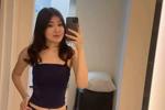 My sexy body in a short skirt and a cute top