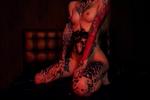 wax all over my naked body