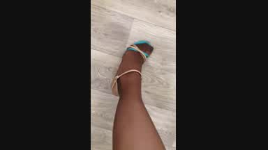 Sexy nylon legs