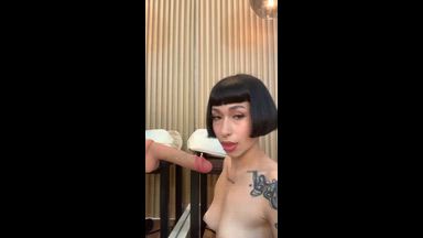 Sensual Deepthroat + cumshot💦